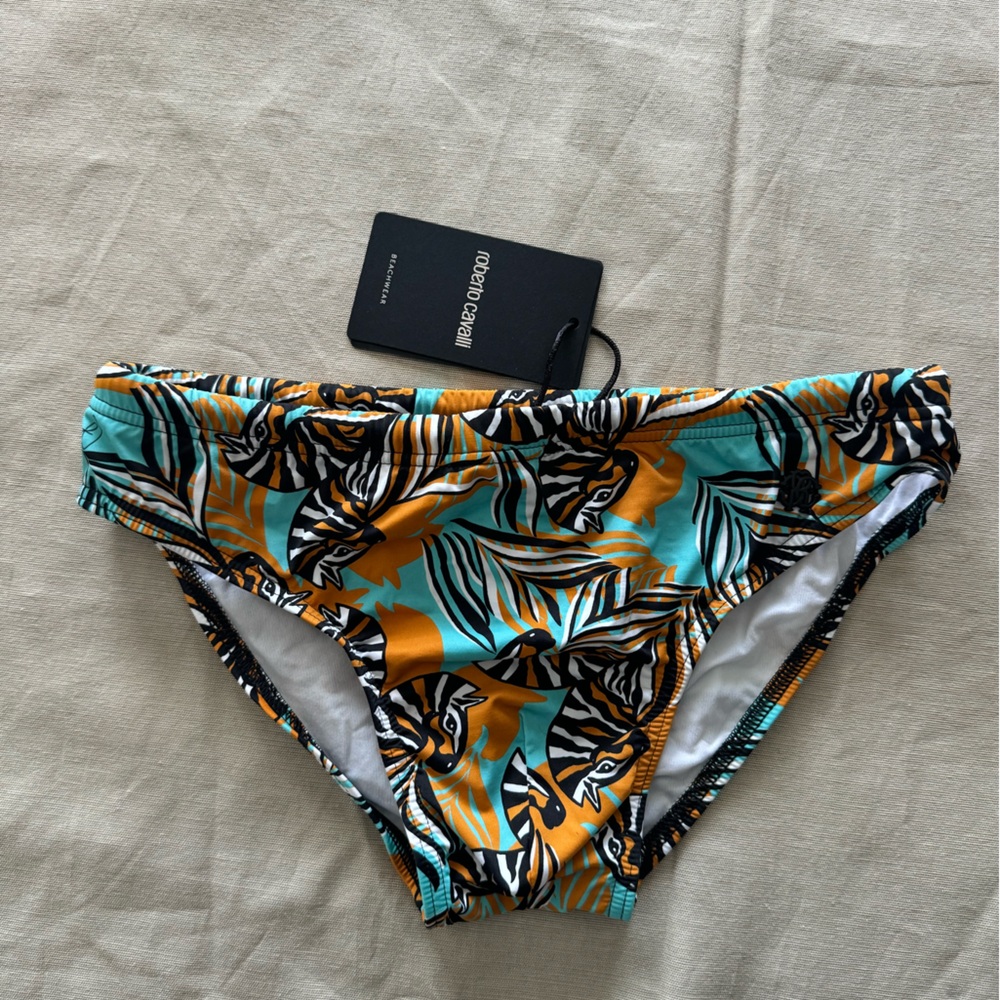 Roberto Cavalli Chimera Swim Briefs size XS IT 46